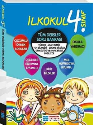 Evrensel İletişim Yayınları 4. Sınıf Tüm Dersler Soru Bankası