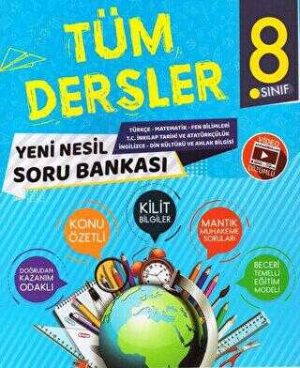 Evrensel İletişim Yayınları 8. Sınıf Tüm Dersler Yeni Nesil Soru Bankası