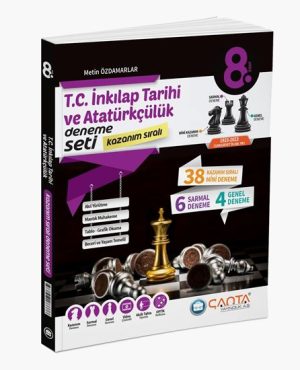 Çanta Yayınları  8. Sınıf T.C. İnkılap Tarihi ve Atatürkçülük Kazanım Sıralı Deneme Seti