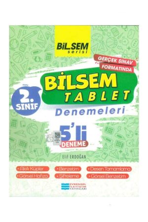 Evrensel İletişim Yayınları 2.Sınıf Bilsem Tablet 5'li Deneme