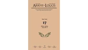 Arkhe - Logos 17 .Sayı