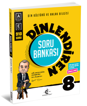 Arı Yayıncılık Eker Test 8. Sınıf Din Kültürü ve Ahlak Bilgisi Dinlendiren Soru Bankası
