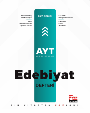 AYT Edebiyat Defteri Faz Yayınları
