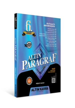 Altın Karma Yayınları 2026 ALTIN KARMA 6.SINIF ALTIN PARAGRAF SORU BANKASI