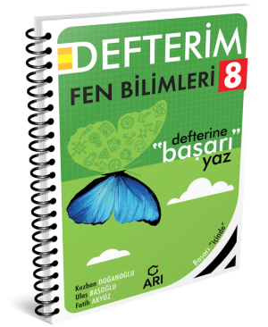 Arı Yayınları 8 Sınıf Fen Bilimleri Defterim