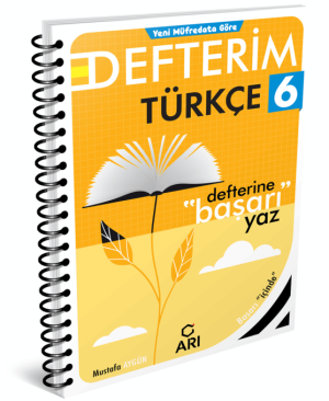 Arı Yayınları 6. Sınıf Türkçe Defterim