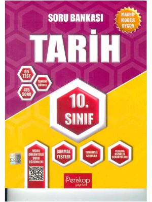 Periskop Yayınları 10. Sınıf Tarih Soru Bankası (Maarif Modele Uygun)