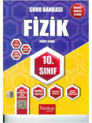 Periskop Yayınları 10. Sınıf Fizik Soru Bankası (Yeni Müfredat Maarif Modele Uygun
