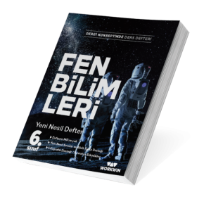 Workwin 6. Sınıf Fen Bilimleri Yeni Nesil Defter