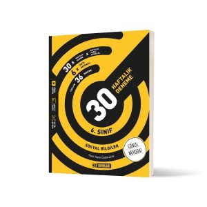 HIZ YAYINLARI 6. SINIF SOSYAL BİLGİLER 30 HAFTALIK KAZANIM DENEMELERİ