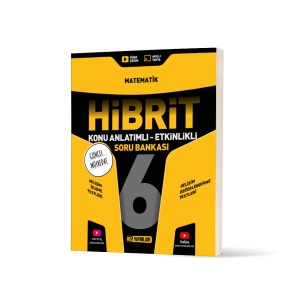HIZ YAYINLARI 6. SINIF HİBRİT MATEMATİK SORU BANKASI