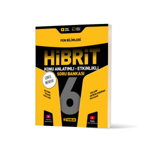 HIZ YAYINLARI 6. SINIF HİBRİT FEN BİLİMLERİ SORU BANKASI