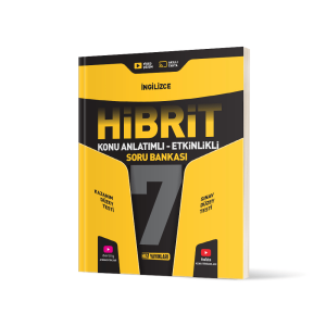 HIZ YAYINLARI 7. SINIF HİBRİT İNGİLİZCE SORU BANKASI