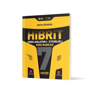 HIZ YAYINLARI 7. SINIF HİBRİT SOSYAL BİLGİLER SORU BANKASI