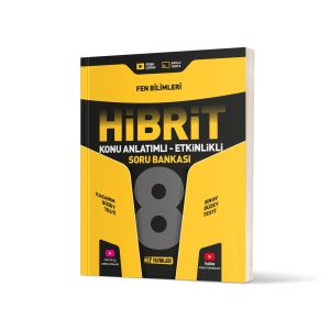 Hız Yayınları 8. SINIF HİBRİT FEN BİLİMLERİ SORU BANKASI