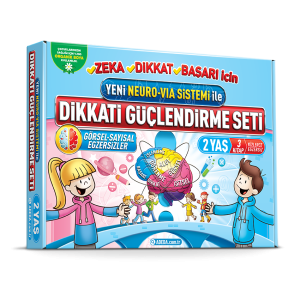 Dikkati Güçlendirme Seti - Yeni Neuro VİA Sistemi ile 2 Yaş